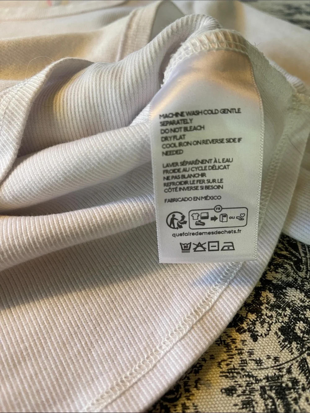 Free people movement stretchy white cropped top - Picture 4 of 6